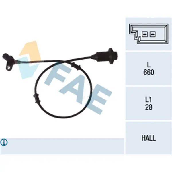 Precio Económico Sensor, revoluciones de la rueda FAE 78072