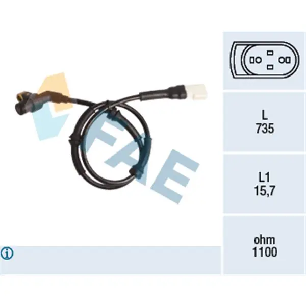 Bestseller Sensor, revoluciones de la rueda FAE 78202