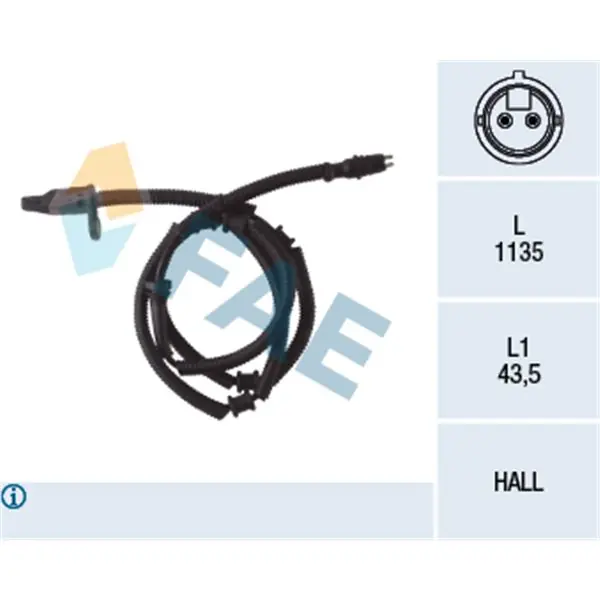 Súper Precio Sensor, revoluciones de la rueda FAE 78056