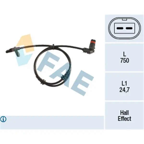 De Moda Sensor, revoluciones de la rueda FAE 78210