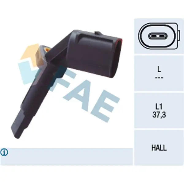 Garantía Incluida Sensor, revoluciones de la rueda FAE 78090