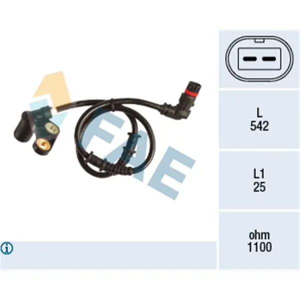 Precio De Oferta Sensor, revoluciones de la rueda FAE 78189
