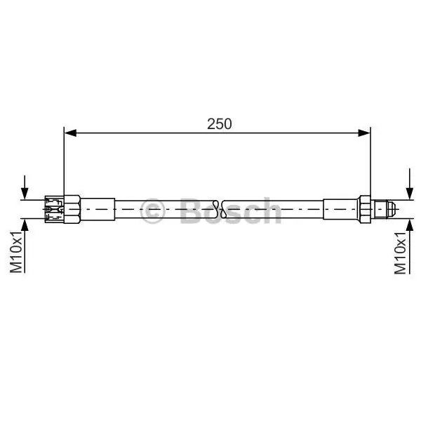 Tubo flexible de frenos BOSCH 1987476009 Rebajas