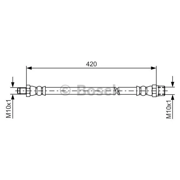 Stock Limitado Tubo flexible de frenos BOSCH 1987476077