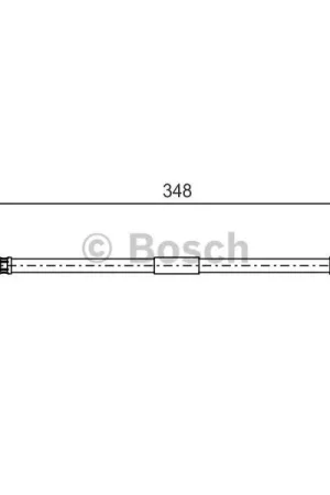 Tubo flexible de frenos BOSCH 1987476080 Premium