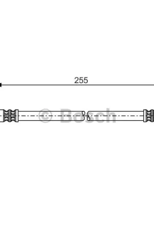 Tubo flexible de frenos BOSCH 1987476178 Marca Reconocida