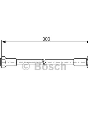Tubo flexible de frenos BOSCH 1987476286 Envío Internacional