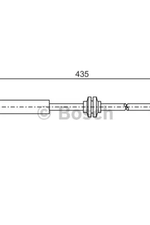 Tubo flexible de frenos BOSCH 1987476182 Rebajas