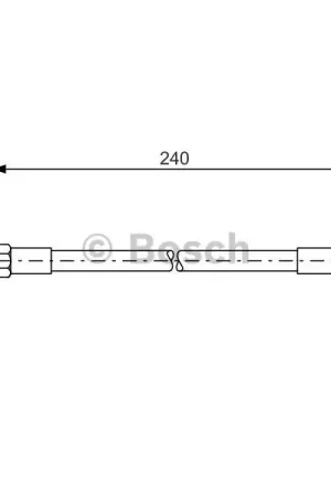 Tubo flexible de frenos BOSCH 1987476224 Directo De Fábrica