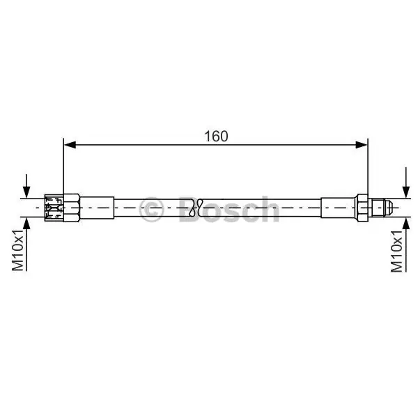 Oferta De Temporada Tubo flexible de frenos BOSCH 1987476230