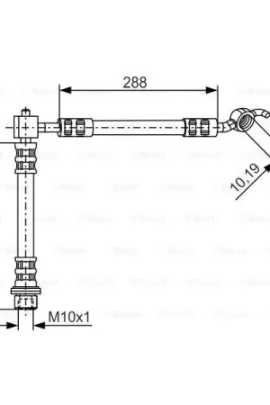 Tubo flexible de frenos BOSCH 1987476358 Comprar En Línea