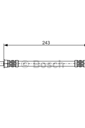 Tubo flexible de frenos BOSCH 1987476313 Precio De Oferta
