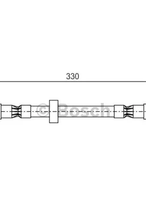 Tubo flexible de frenos BOSCH 1987476410 Barato