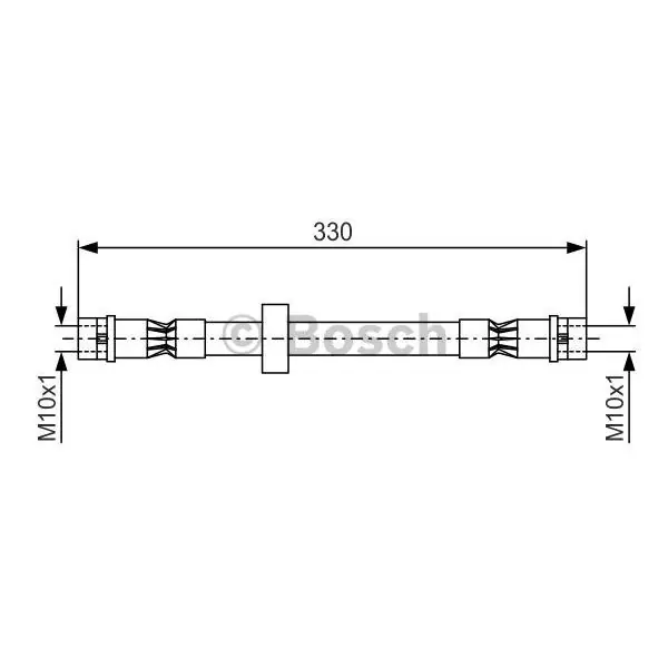 Tubo flexible de frenos BOSCH 1987476410 Barato