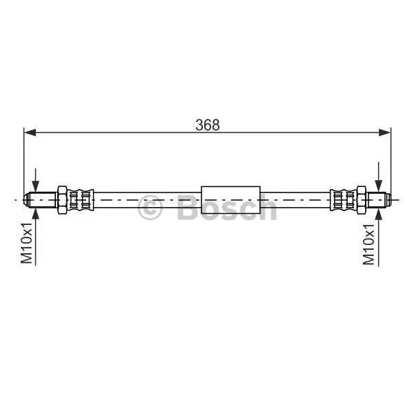 Premium Tubo flexible de frenos BOSCH 1987476419