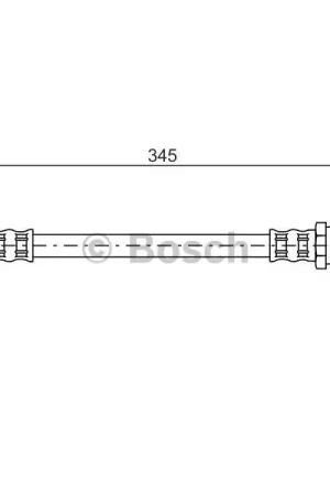 Stock Limitado Tubo flexible de frenos BOSCH 1987476447