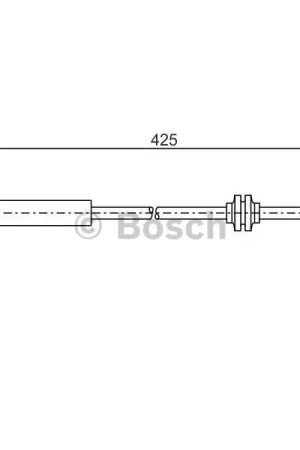 Tubo flexible de frenos BOSCH 1987476451 Mejor Calidad
