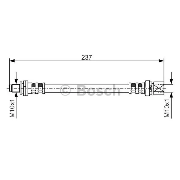 Oferta De Temporada Tubo flexible de frenos BOSCH 1987476564