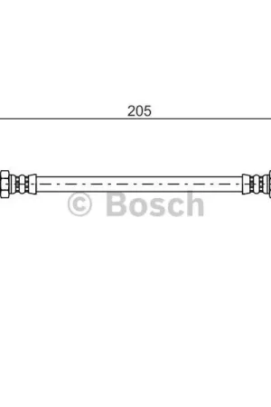 Tubo flexible de frenos BOSCH 1987476575 Promoción Exclusiva
