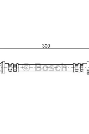 Tubo flexible de frenos BOSCH 1987476583 Stock Limitado