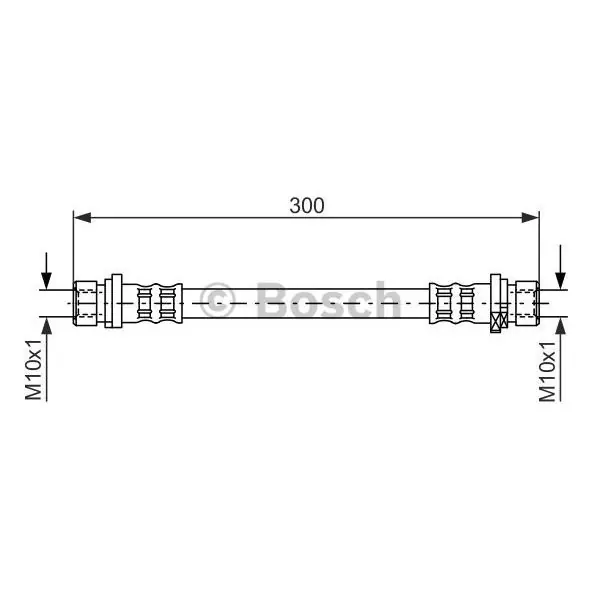 Tubo flexible de frenos BOSCH 1987476583 Stock Limitado