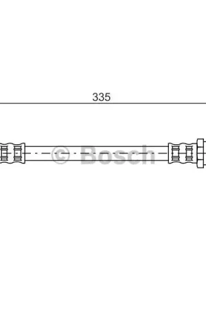 Tubo flexible de frenos BOSCH 1987476600 Descuento