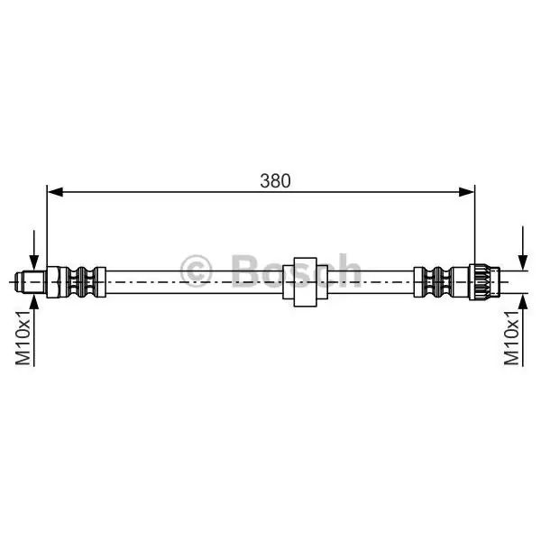 Artesanal Tubo flexible de frenos BOSCH 1987476700