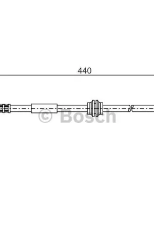 Tubo flexible de frenos BOSCH 1987476808 Precio Bajo