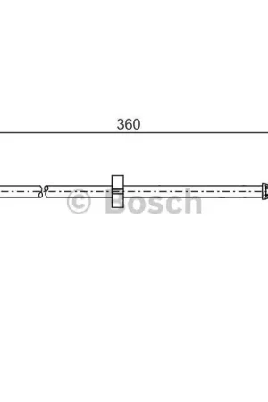 Tubo flexible de frenos BOSCH 1987481002 Solo Hoy