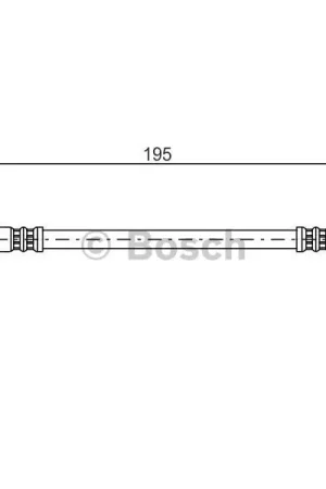Tubo flexible de frenos BOSCH 1987476956 Solo Hoy