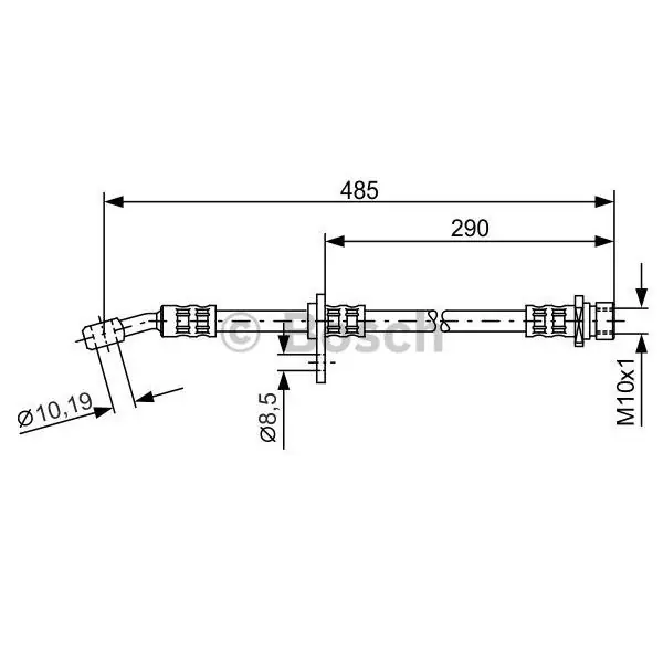 Ocasión Especial Tubo flexible de frenos BOSCH 1987476989