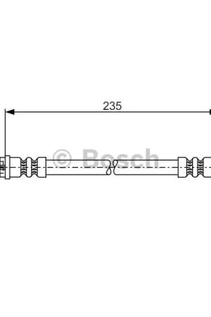 Tubo flexible de frenos BOSCH 1987481008 Entrega Rápida