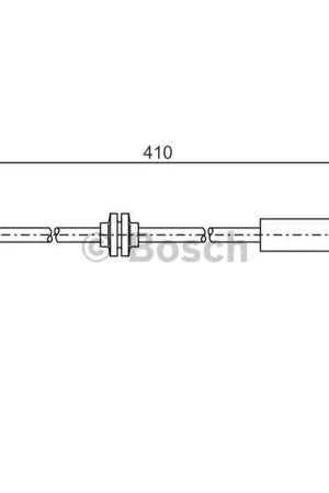Tubo flexible de frenos BOSCH 1987481022 Stock Limitado