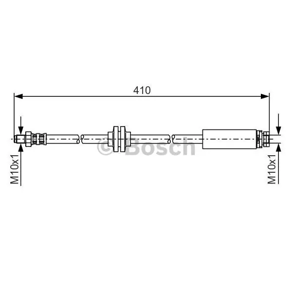 Tubo flexible de frenos BOSCH 1987481022 Stock Limitado