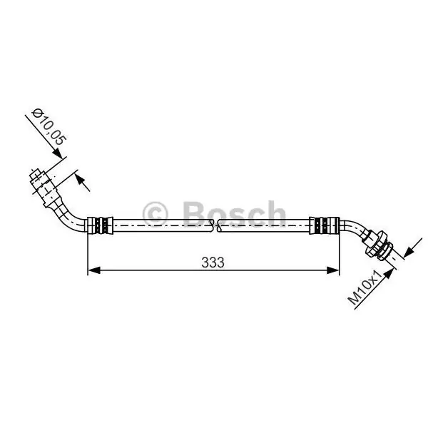 Promoción Tubo flexible de frenos BOSCH 1987481229