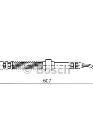 Tubo flexible de frenos BOSCH 1987481150 Últimas Unidades