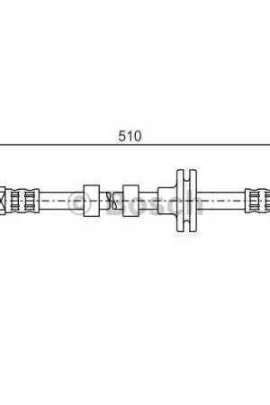 Tubo flexible de frenos BOSCH 1987481157 Stock Limitado