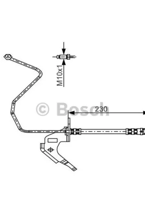 Tubo flexible de frenos BOSCH 1987481162 Precio Bajo