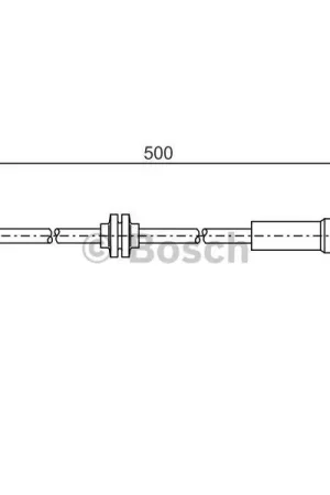 Tubo flexible de frenos BOSCH 1987481172 Compra Ahora