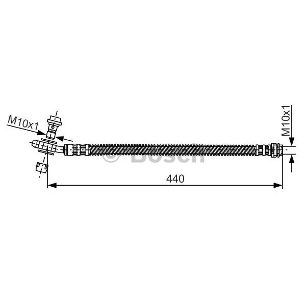 Stock Limitado Tubo flexible de frenos BOSCH 1987481175