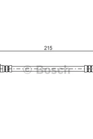 Tubo flexible de frenos BOSCH 1987481396 Garantía Incluida