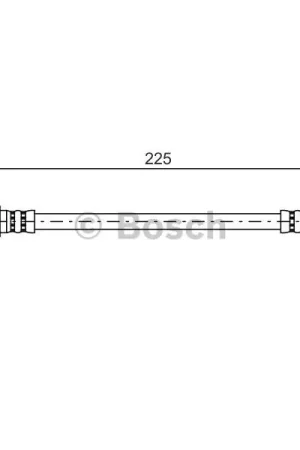 Tubo flexible de frenos BOSCH 1987481387 Oferta Especial
