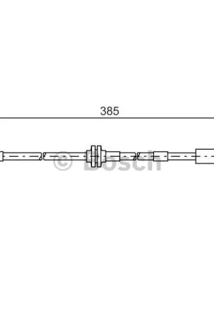 Tubo flexible de frenos BOSCH 1987481418 Oferta Limitada