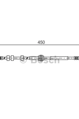 Tubo flexible de frenos BOSCH 1987481429 Disponible Ahora