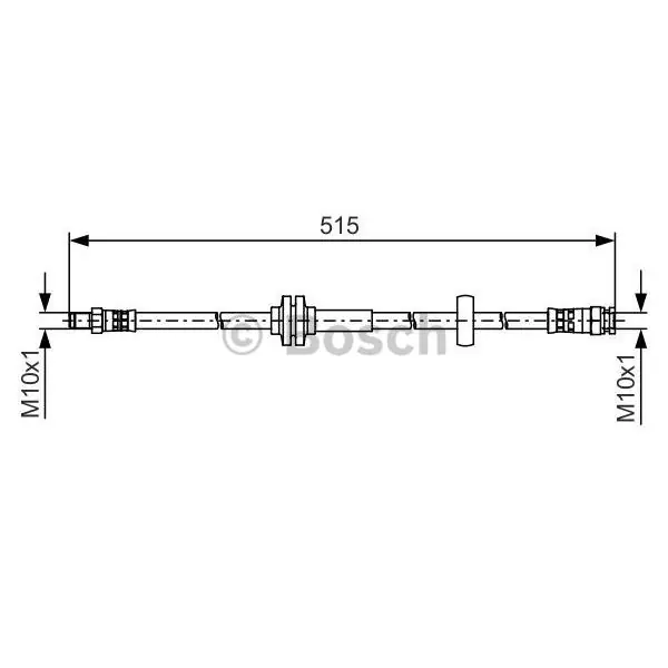 Popular Tubo flexible de frenos BOSCH 1987481482