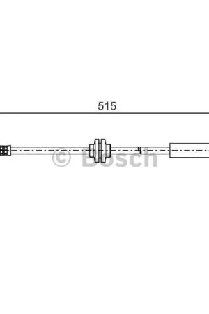 Tubo flexible de frenos BOSCH 1987481483 Directo De Fábrica