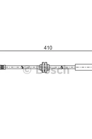 Tubo flexible de frenos BOSCH 1987481492 Marca Reconocida