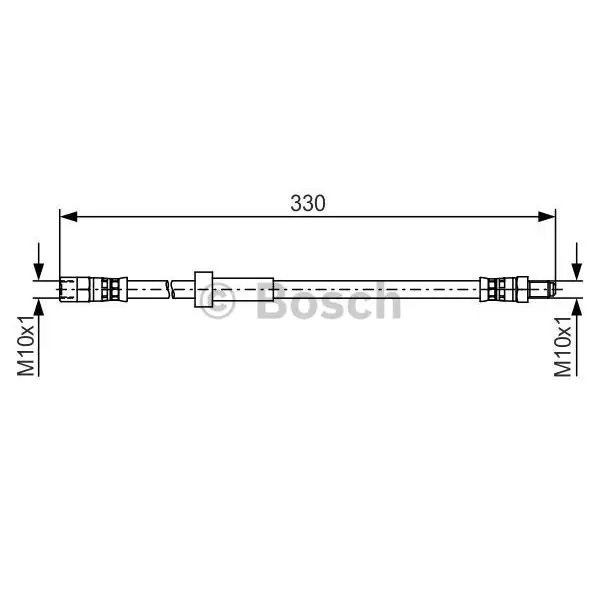 Compra Ahora Tubo flexible de frenos BOSCH 1987481493