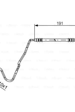 Stock Limitado Tubo flexible de frenos BOSCH 1987481537