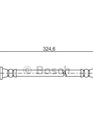 Tubo flexible de frenos BOSCH 1987481559 Venta Final